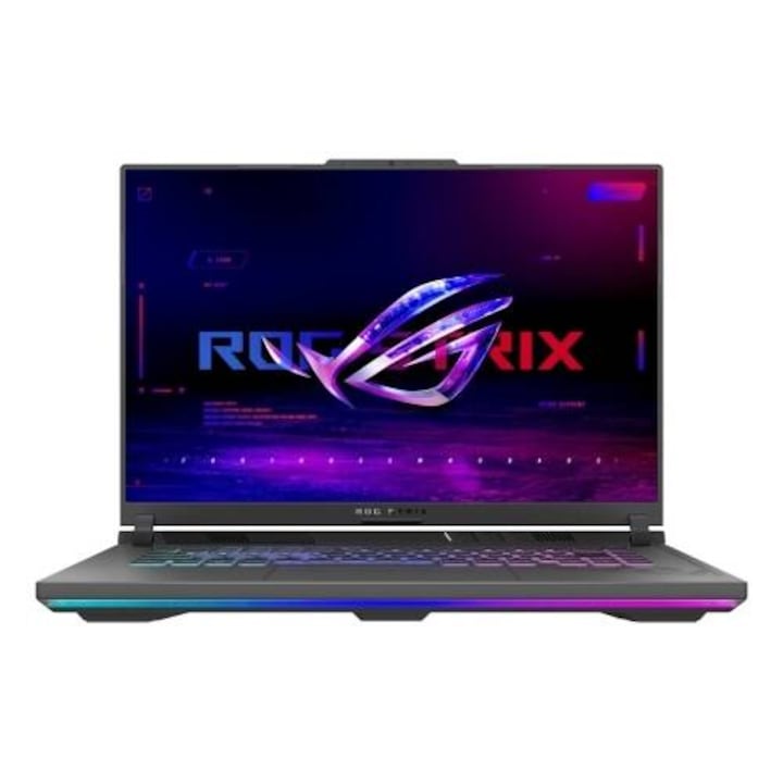 Мощни Лаптопи ASUS От Сериите ROG И TUF Лаптоп ASUS ROG Strix G16 WUXGA 16 инча AMD Ryzen 9 8940HX 32GB 1TB SSD RTX 5060 Free Dos Eclipse Gray - eMAG.bg