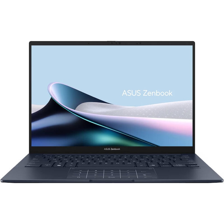 Лаптоп ASUS Zenbook 14 UX3405CA 14 инча 3K Intel Core Ultra 9 16GB 1TB SSD Windows 11 Ponder Blue - eMAG.bg