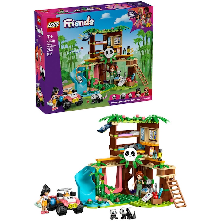 LEGO Friends И Bluey - Идеалните Подаръци За Творчество LEGO® Friends - Грижа за животните в убежището за панди 42648