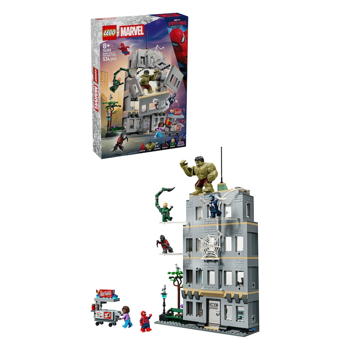 Кои Са Най-Добрите LEGO Marvel И Star Wars Модели За 2026? LEGO® Marvel - Запомняща се конфронтация Spider-Man vs. Hulk 76350