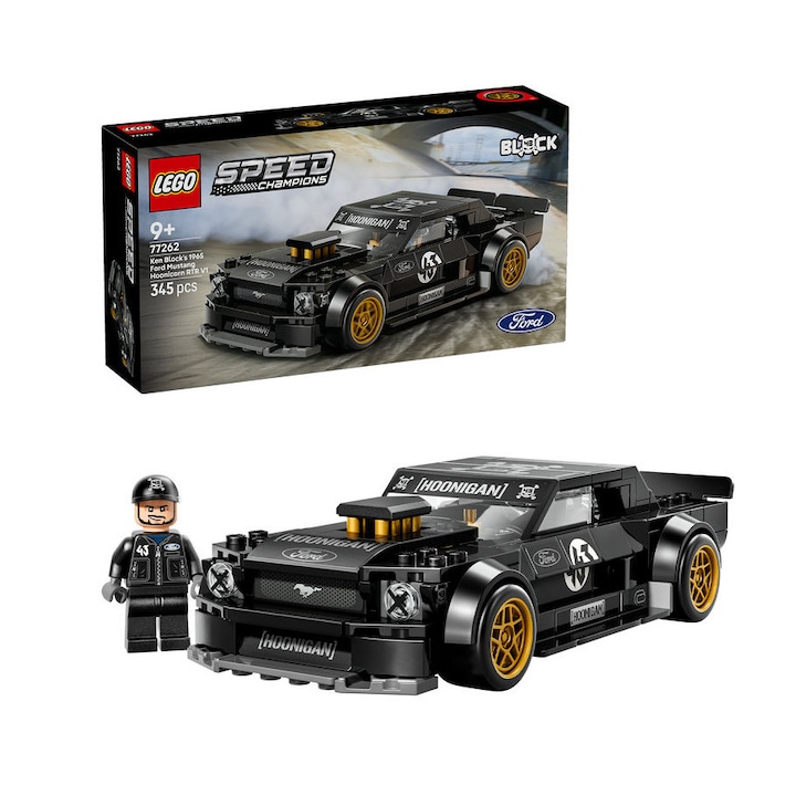 LEGO Speed Champions - Кои Са Най-Предпочитаните Автомобили? LEGO® Speed Champions - 65 Ford Mustang Hoonicorn V1 на Ken Block 77262