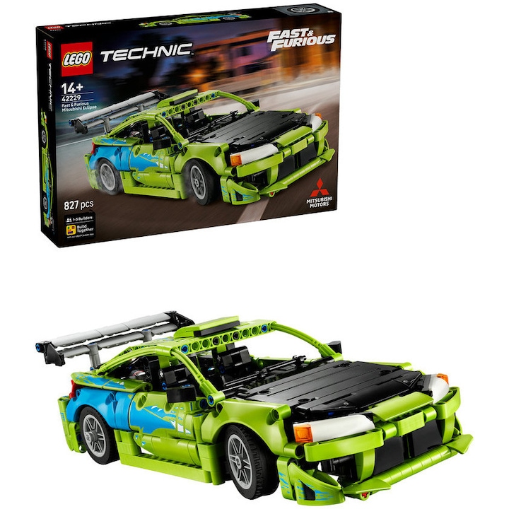 LEGO® Technic - Кола Mitsubishi Eclipse от Fast and Furious 42229