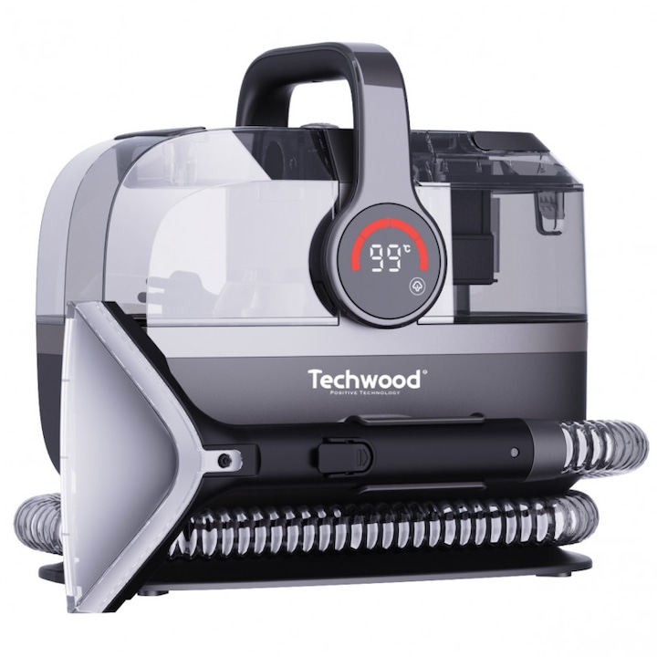 Мултифункционален почистващ уред с пара и вакуум Techwood TAN-7066V