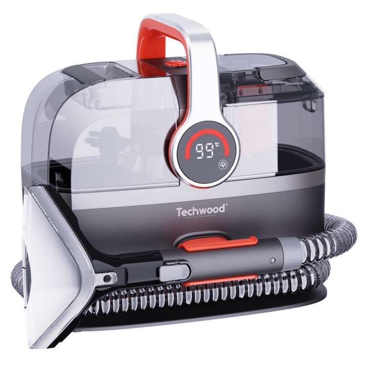 Мултифункционален почистващ уред с пара и вакуум Techwood TAN-7055V