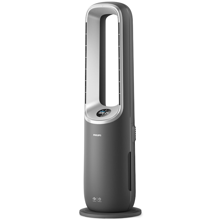 Пречиствател за въздух Philips Air Performer Серия 8000 3 в 1 с функция за отопление и охлаждане – Пречиства помещения до 70 м² – HEPA и филтри с активен въглен – Свързан с приложението Air+ – AMF870/15