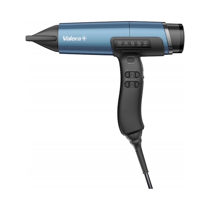 Ревю на Сешоар Valera Genius Care AI Pulse син 2400W 295g 3m – eMAG.bg